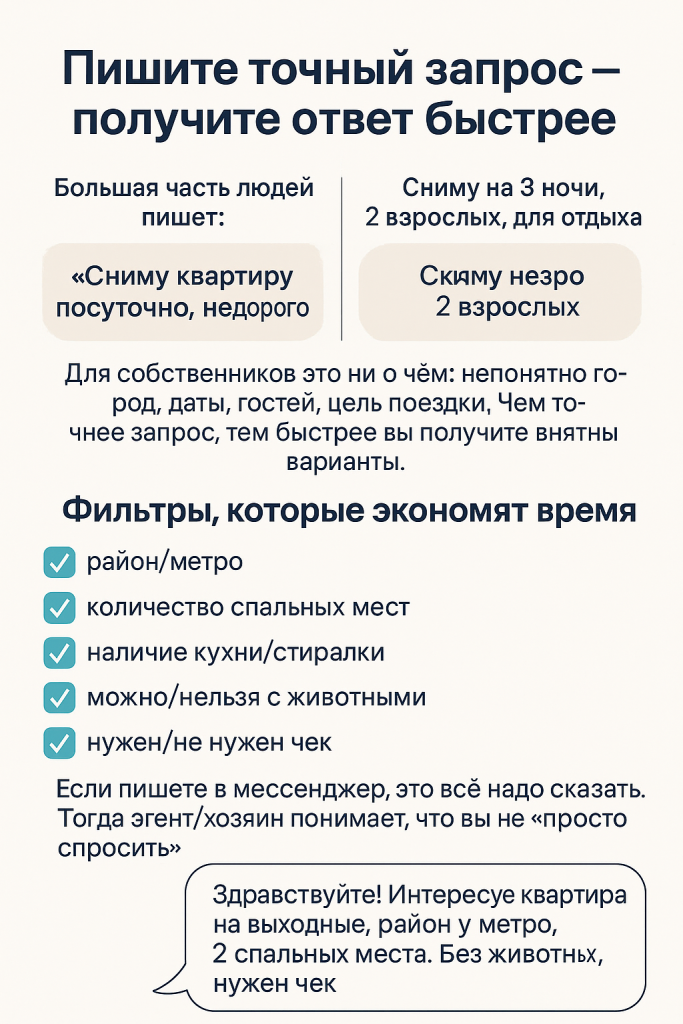 Снять квартиру на сутки